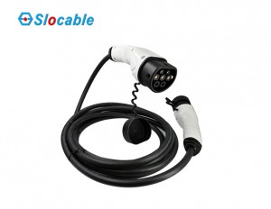 Slocable欧标Type2 IEC62196电动汽车充电枪电缆