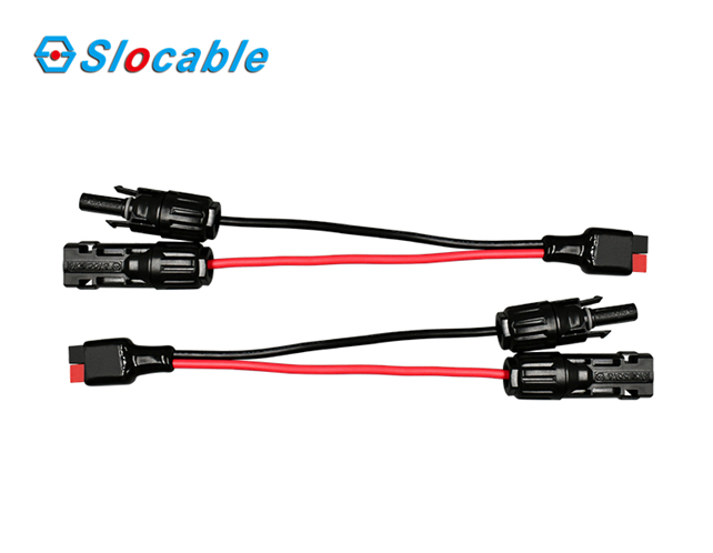 Slocable solar mc4 to anderson powerpole connector adapter cable